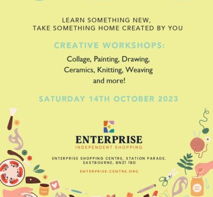 CREATIVE WORKSHOPS THIS OCTOBER